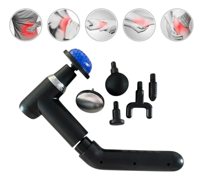 MASAJEADOR FASCIAL GUN CON BRAZO EXTENDI